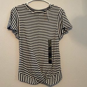 Banana Republic striped designer tee